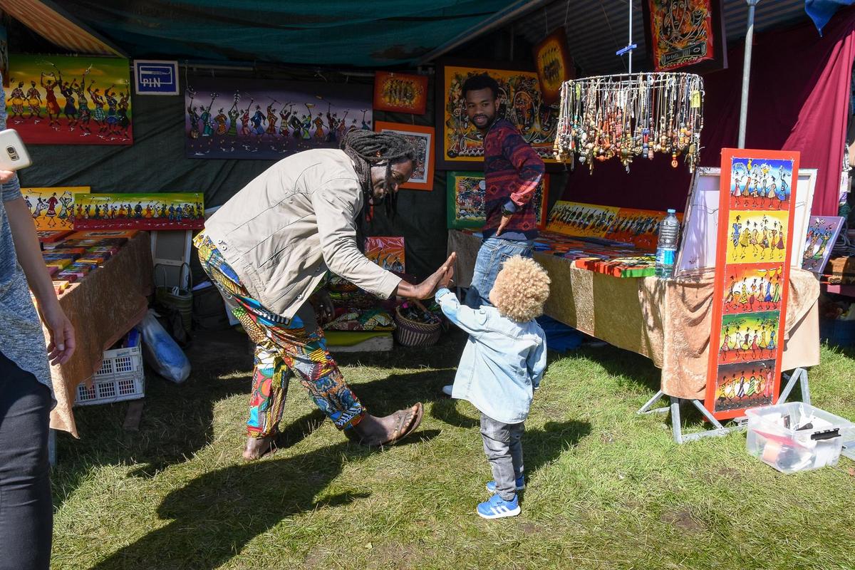 Lodia met kleine klant